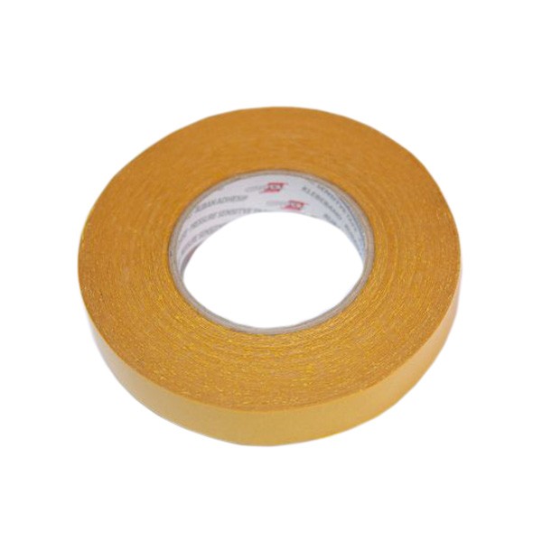 Banda dublu adeziva cu insertie textila, adeziv permanent dispersie acrilica 20 mm - imagine 3